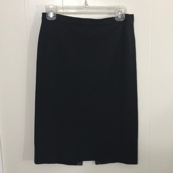 BCBGMAXAZRIA LaceUp Skirt with Leather Detail - Picture 2 of 4